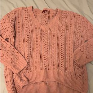 Mauve Chenille Sweater